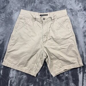 Perry Ellis America Carpenter Shorts Mens 34 Khaki Tan Utility Cargo Gorpcore